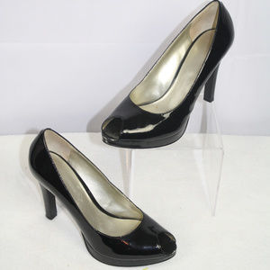 Nine West Patent Leather Peep Toe